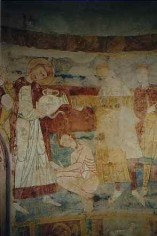 Fresque romane 11° siècle Martinot Maryse